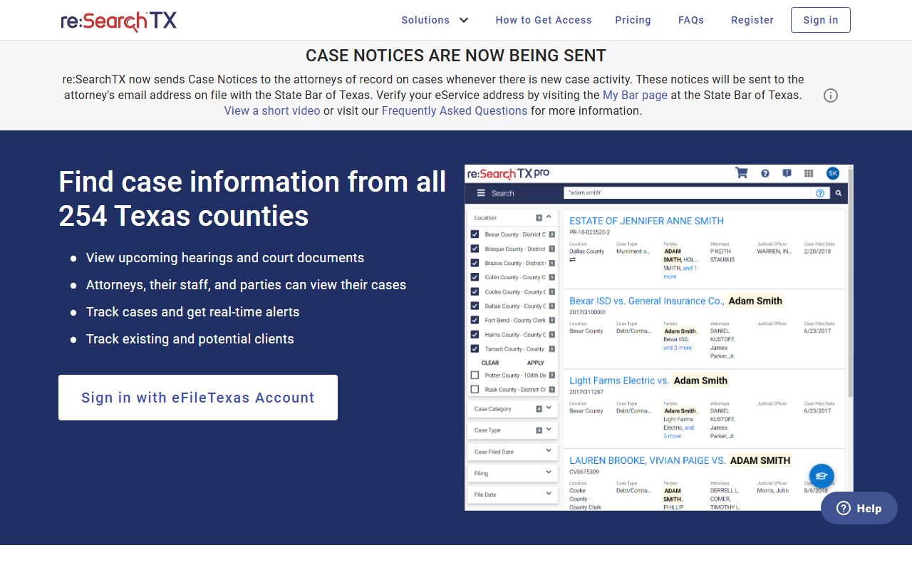 Hansford County court records after arrest reSearchTX portal